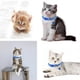 thumbnail image 5 of Collar ajustable para gatos con cierre de seguridad y cascabel – Banda reflectante suave para el cuello de gatitos para la seguridad de los cachorros, accesorio de identificación para mascotas con v, 5 of 6
