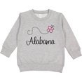 thumbnail image 2 of Inktastic Butterfly Alabama Toddler Sweatshirt, 2 of 4