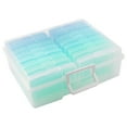 thumbnail image 4 of Simply Tidy Blue Ombre Photo & Craft Keepers - Storage Box with 16 Inner Cases, Holds 4" x 6" Photos, Organizes Beads, Glitter, Dice & More, 8 Pack, 4 of 5