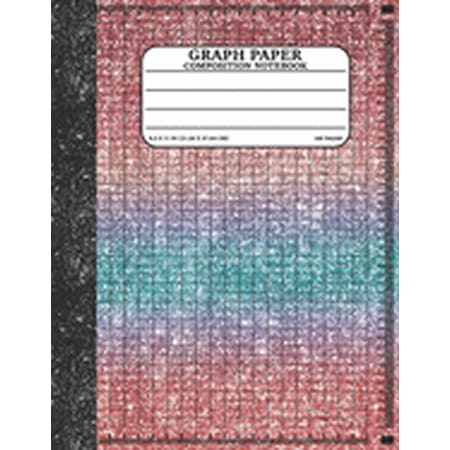 Graph Paper Composition Notebook: Math and Science Lover Graph Paper Cover Rainbow Glitter (Quad Ruled 4 squares per inch, 100 pages) Birthday Gifts For Math Lover Teacher, Student Notebook (Paperback