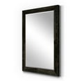 thumbnail image 3 of Beveled Edge Framed 29 in. W x 41 in. H Rectangle Wood Black Mirror, 3 of 5