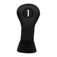 thumbnail image 3 of Funda protectora para cabeza de palo de golf, premium, cuello largo, regalo para golfistas, duradera. negro 1, 3 of 9
