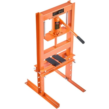 KFFKFF 6 Ton with Press Plates Hydraulic Shop Press H-Frame Benchtop Press Stand