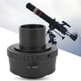 thumbnail image 2 of Adaptador de telescopio, telescopio con montura en T de 1,25 pulgadas Adaptador de telescopio astronómico con montura en T Eficiencia maximizada, 2 of 5