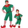 thumbnail image 1 of Papá Noel Madre Hermano Hermana Conjunto de ropa a juego 4 Miembros de la familia Traje de fiesta zhangyuxiang unisex, 1 of 2