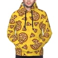thumbnail image 4 of Hoodies for Men - Cute Mushrooms Pizza Long Sleeve Comfrt Men'S Fashion Hoodies & Sweatshirts, Sweatshirts for Men Hoodies Pullover Clothing Clothes with Pouch, 4 of 7