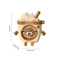 thumbnail image 3 of Yunuuuoa Mignon Ventilateur Mini en Forme de Tasse pour Crème Glacée, Ventilateur Personnel Rechargeable avec Plan d'Animation, Ventilateur de Bureau Portable à Vitesse Réglable, Ventilateur de Refroidissement Silencieux pour Bureau, Chambre, Maison, Voyage, Cadeau, 3 of 6