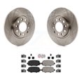 thumbnail image 1 of Transit Auto Rear Disc Brake Rotors and Ceramic Pads Kit for Car Jeep Cherokee Chrysler 200 K8A-101201, 1 of 11