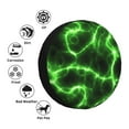 thumbnail image 5 of Balery Green Lightningtire Cover Waterproof Dust-Proof, Universal Spare Wheel Tire Cover For Trailer, Rv, Suv Truck And Vehicle Camper Accessories-14 Inch, 5 of 9
