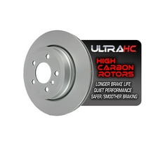 UltraHC Coated High Carbon Brake Rotor, Rear UR003075, BMW X3 2010-2004