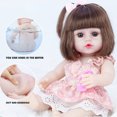thumbnail image 1 of Niños Niños Juguete educativo Reborn Cute Baby Doll Muñecas de simulación realistas, 1 of 6