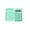 Green, variant on ROLKFUK Mini Flip Calculator, 8-Digit Portable Pocket Calculator, Lightweight 39g Small Calculator for Stu-dents, Battery Powered Cute Mini Calculator with LCD Display, White