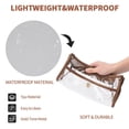 thumbnail image 4 of Crossbody HKCLUF de cuero de diseño con correas Leopard Innova, 4 of 8
