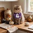 thumbnail image 4 of Roiihwy Halloween Dog Bandanas Costumes, Halloween Dog Bandanas for Fall Thanksgiving Decor, Orange Pumpkin, Ghost Design for Dog and Cat, 4 of 8