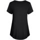 thumbnail image 3 of Camiseta de maternidad para mujer, de manga corta, lisa y de doble capa, suave, para amamantar., 3 of 5