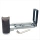 thumbnail image 4 of Placa de Liberación Rápida de la Cámara Soporte en L Empuñadura Vertical en Forma de L con Tornillo de Trípode de 1/4 de Pulgada para Cámara para DF Plata, 4 of 10