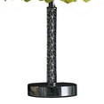 thumbnail image 4 of Benjara BM231813 Bloom Roses Drum Shade Table Lamp with Twisted Acrylic Base, Yellow, 4 of 5