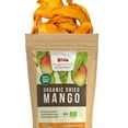 thumbnail image 4 of Huggiberries Organic Dried Mango Slices - Unsweetened Natural Vegan Dried Fruit Snack - Non-GMO, Sugar-free Sun Dried Mango Slices for Cereal Bowls, Ice Cream, Baking - USDA Organic - 3.5OZ (100g), 4 of 8