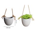thumbnail image 4 of Toystoory Plantas de maceta cultivables en agua, jarrón de impermeabilización interna hidratado y saludable, se puede colocar color cemento Jardín y Patio color cemento 10 cm * 9 cm * 10 cm, 4 of 6