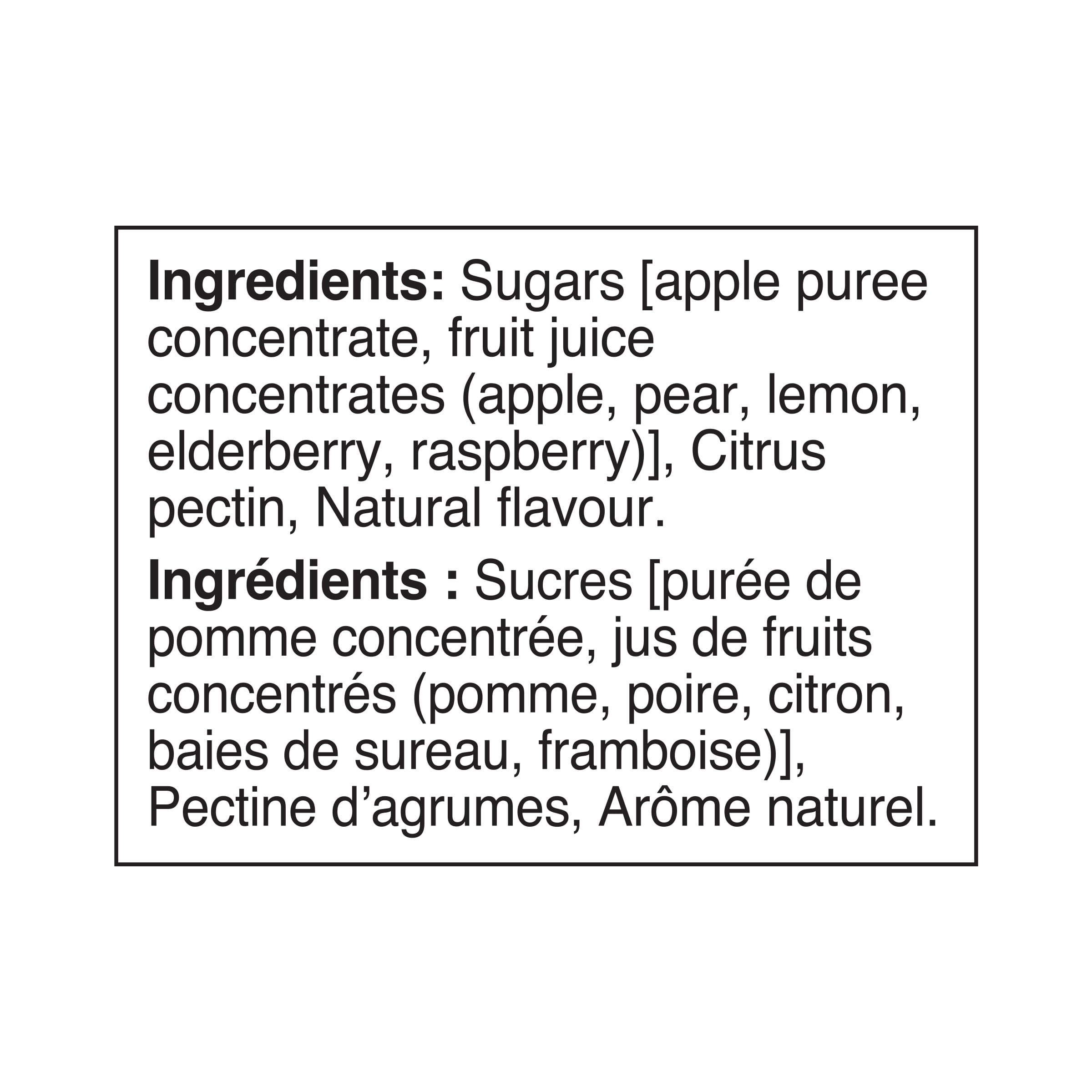 SunRype Fruit to Go Fun Flavours 100% Fruit Snack