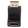 thumbnail image 5 of Adaptador DP en ángulo recto arriba abajo 90 grados macho a hembra 4K Displayport 1.4 convertidor, 5 of 5