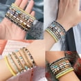 thumbnail image 4 of Nvzi 1 pieza de 2 * 4 mm de cuentas de ábaco texturizadas negras, cuentas dispersas en forma de rueda, cuentas redondas, pulseras, collares, accesorios de joyería, 4 of 5