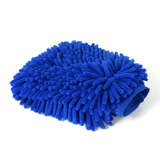 SR1 Performance Ultimate Car Wash Mitt Premium Chenille Microfiber