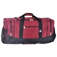 thumbnail image 1 of Everest  Large Crossover Duffel Bag - Burgundy & Black, 1 of 1