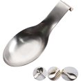 thumbnail image 1 of Reposacucharas de acero inoxidable para encimera de cocina, accesorios de cocina, espátula, cucharón, cepillo plateado, 1 of 5
