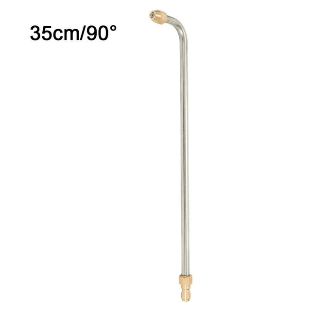 Buse d'Extension de Lance Inclinée pour Laveuse de Voiture à Pression en Forme de U à 30° /90° /35 cm - 90