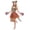 Coffee%GC100, variant on SJLDQY Carnival Womens Leopard Dress Up Sexy Lace Mesh Skirt With Headwear Funny Nightclub Party Stage Performance Clothes Set