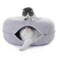 thumbnail image 2 of Cama tipo túnel para gatos PLIISLUP, grande, para gatos de interior de hasta 30 kg, 2 of 6