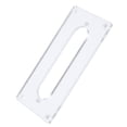 thumbnail image 1 of Guitar Pickup Cover, Silver Acrylic Easy Installation Rustproof Guitars Pickups Mounting  Sturdy With 4 Corner Screw Holes For Instrument, 1 of 8