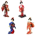 thumbnail image 2 of Giaone Japanese Kimono Dolls Model Traditional Geisha Dolls Figurine Ornament Gift for Collectors and Fan of Japanese Culture, 2 of 13