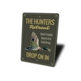 thumbnail image 4 of The Hunters Retreat Novelty Decor, Metal Wall Sign - 10x14 Inches, 4 of 4