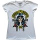 thumbnail image 1 of Guns N Roses - Camiseta Slash '85 de Algodón para Mujer (Blanco), 1 of 2