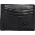 thumbnail image 1 of Billetera Rawlings para Hombre de Cuero Negro para Bolsillo Frontal, 1 of 3