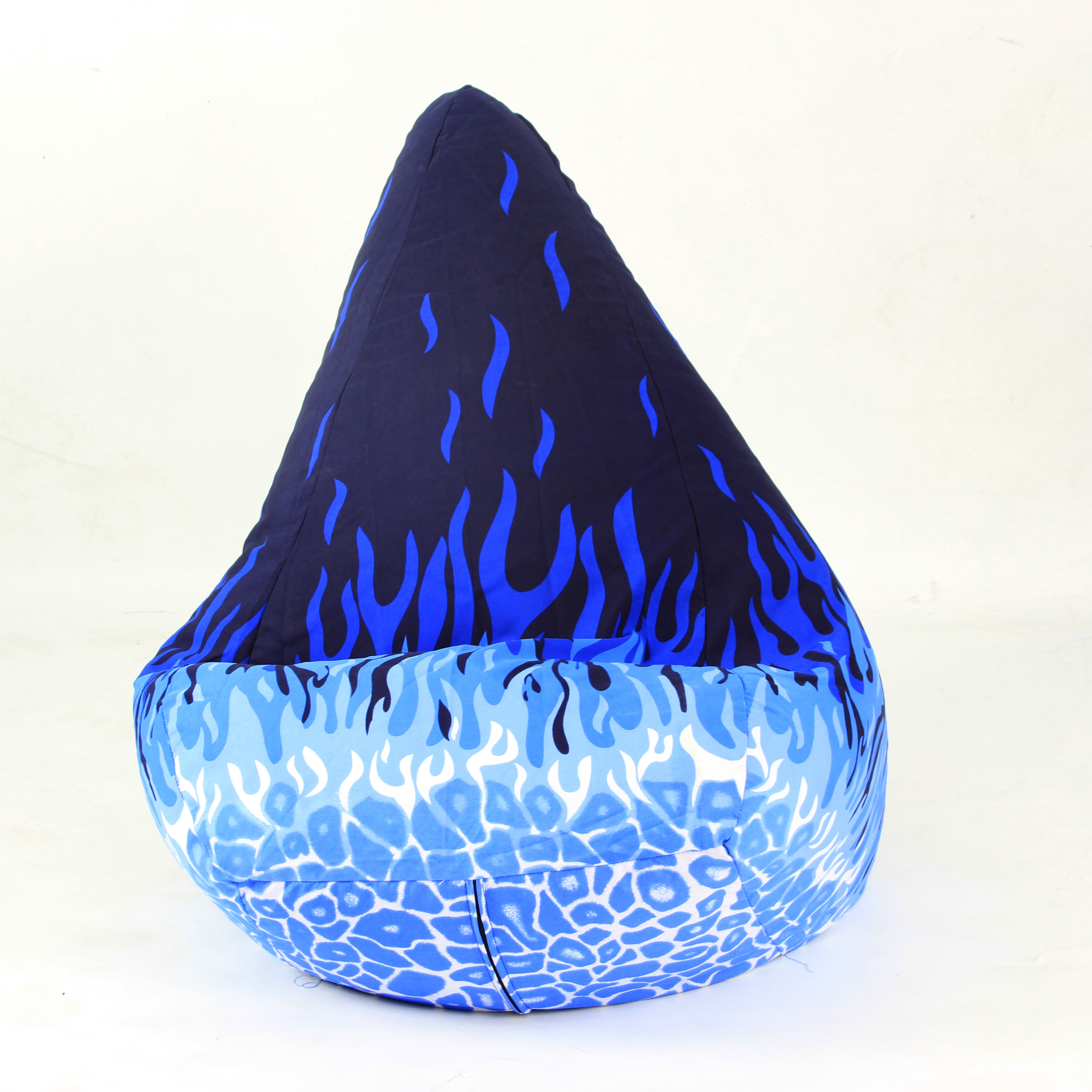 Bean Bag Factory Large Bean Bag Lounger, Multiple Colors/Fabrics