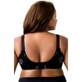 thumbnail image 2 of Women's Elila 2911 Microfiber & Lace Molded Underwire (Black 44F), 2 of 4