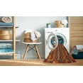 thumbnail image 2 of Ahgly Company Machine Washable Indoor Round Contemporary Red Area Rugs, 3' Round, 2 of 7