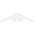 thumbnail image 2 of Ekena Millwork 60"W x 15"H x 1"P (6/12) Pitch Riley Architectural Grade PVC Gable Pediment, 2 of 5
