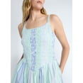 thumbnail image 5 of Free Assembly Women's Sleeveless Smocked Cotton Mini Dress, Sizes XS-XXL, 5 of 6