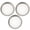 Silver, variant on 3 Pcs Sprouting Jar Screen Lids Stainless Steel Sprouting Lids for Canning Jars