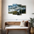 thumbnail image 3 of Elephant Stock Victoria Falls Water Curtain Wall Art - Horizontal Multi Panel Canvas - Living Room Wall Decor - Nature Multi Panel - Blue And Brown Decor - 43" x 27", 3 of 8