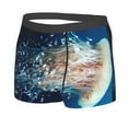 thumbnail image 2 of Disketp White Jellyfish Dansing In The Ocean Men'S Boxer Briefs,Soft And Breathable Cotton Underwear With Comfortflex Waistband, 2 of 9