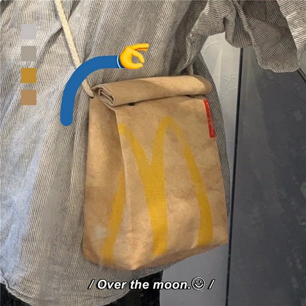 Starbucks Bag Bolsa De Papel Mochila De Mujer Gran Capacidad Escolar Estudiantes Universitarios Clase Casual Mensajero Bolso De Pareja