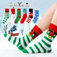 thumbnail image 7 of Fun Christmas Socks for Women - Funny Xmas Gifts for Female Novelty Cozy Crew Cotton Sock Set, 7 of 7
