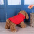 thumbnail image 2 of Sywqhk Mascota perro invierno cálido acolchado ropa chaqueta abrigo engrosado chaleco (rojo) (M)-178429.07 Sywqhk Para estrenar, 2 of 7