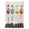 thumbnail image 3 of Ambesonne Garden Tablecloth Rectangular Table Cover, Cartoon Birds and Flowers, 60"x84", Multicolor, 3 of 4
