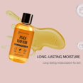 thumbnail image 3 of Shea butter body oil with a peach scent. This refreshing, hydrating, and easily absorbed body oil nourishes and moisturizes the skin., 3 of 4